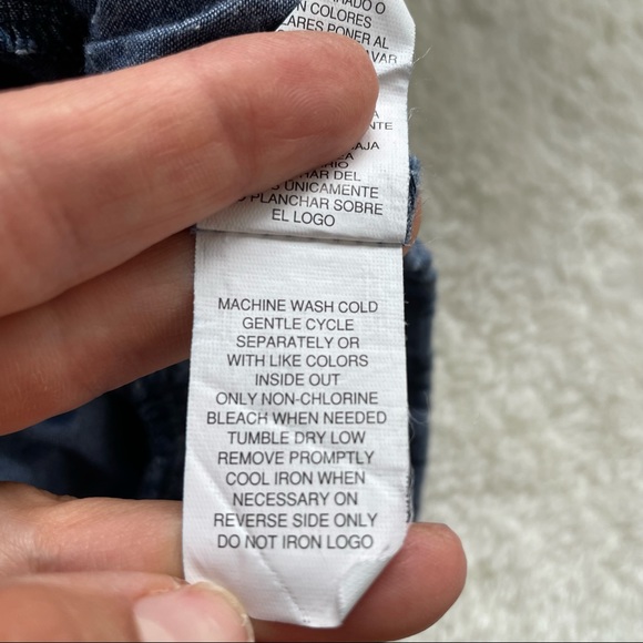 🔶2/$10🔶 4T Adorable Dress Stripes and Denim ruffles - Picture 5 of 5